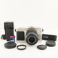 [3,863 Shots] OLYMPUS PEN E-P1 Silver + 14-42mm II R + 4GB SD from Japan #8350