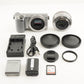 [8,860 Shots] SONY alpha NEX-5R Silver + E PZ 16-50mm + 16GB SD from Japan #8357