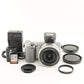 [8,860 Shots] SONY alpha NEX-5R Silver + E PZ 16-50mm + 16GB SD from Japan #8357