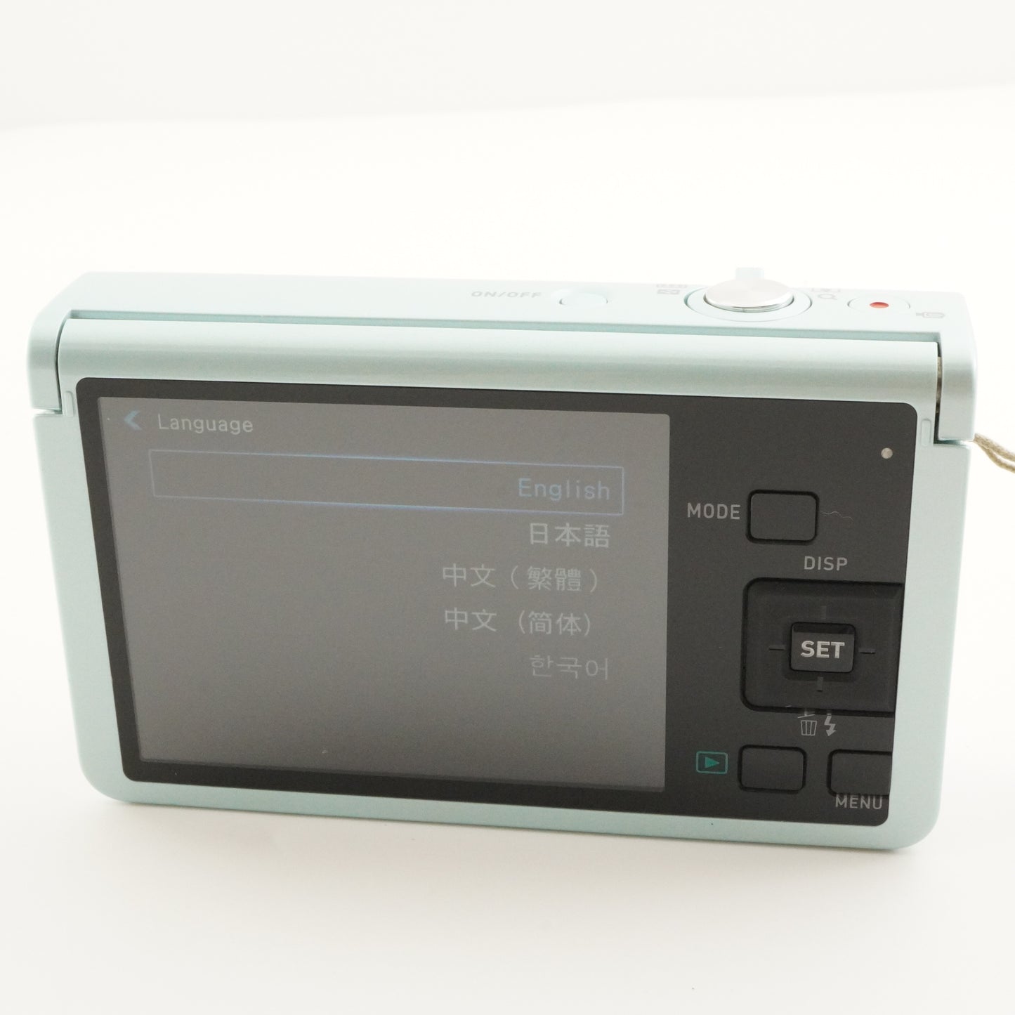 CASIO EXILIM EX-ZR60 Green With 4GB SDHC Card Digital Camera from Japan #8360