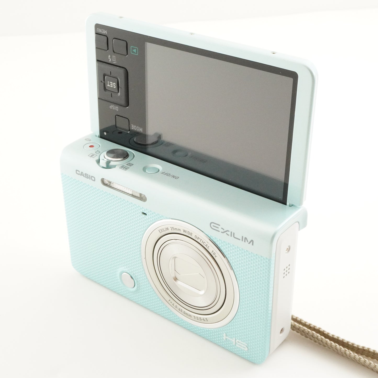 CASIO EXILIM EX-ZR60 Green With 4GB SDHC Card Digital Camera from Japan #8360