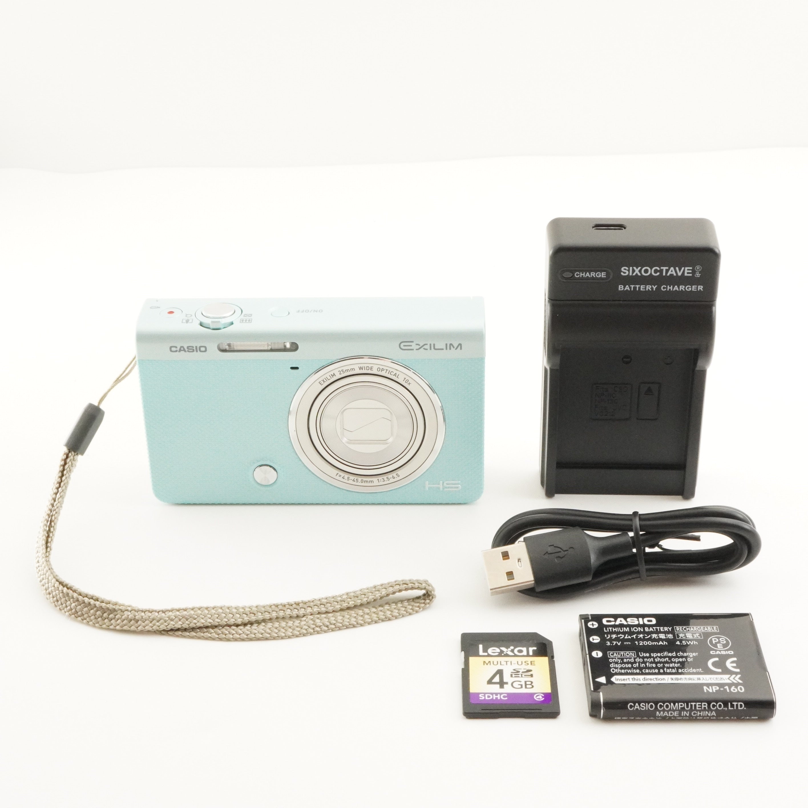 CASIO EXILIM EX-ZR60 HS デジタルカメラミント