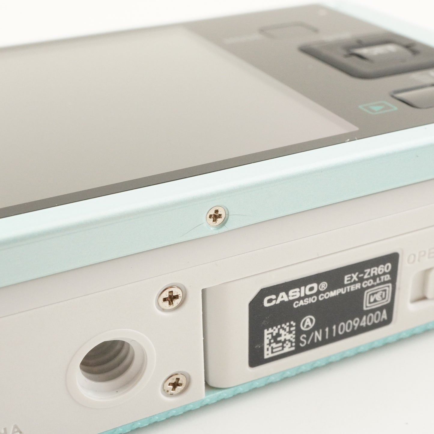 CASIO EXILIM EX-ZR60 Green With 4GB SDHC Card Digital Camera from Japan #8360