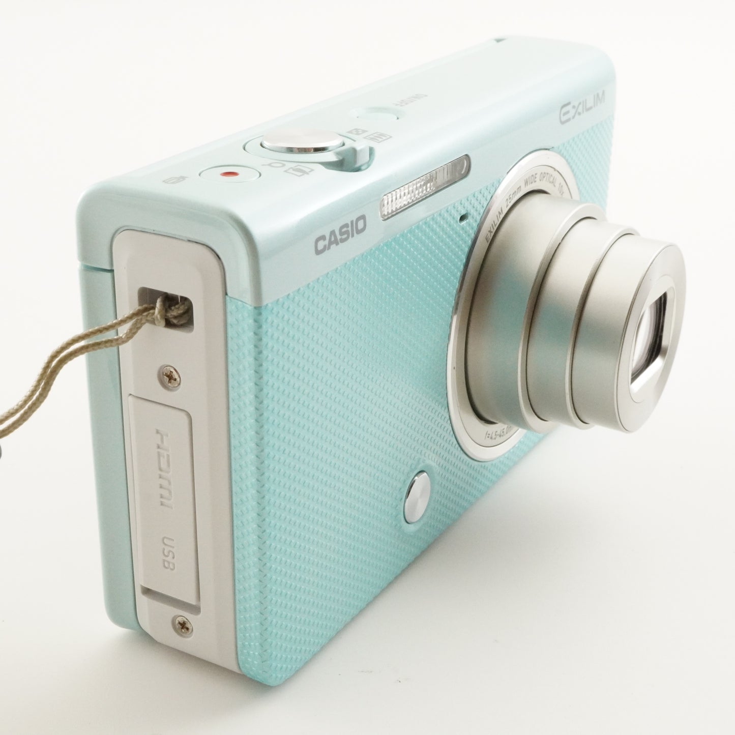 CASIO EXILIM EX-ZR60 Green With 4GB SDHC Card Digital Camera from Japan #8360