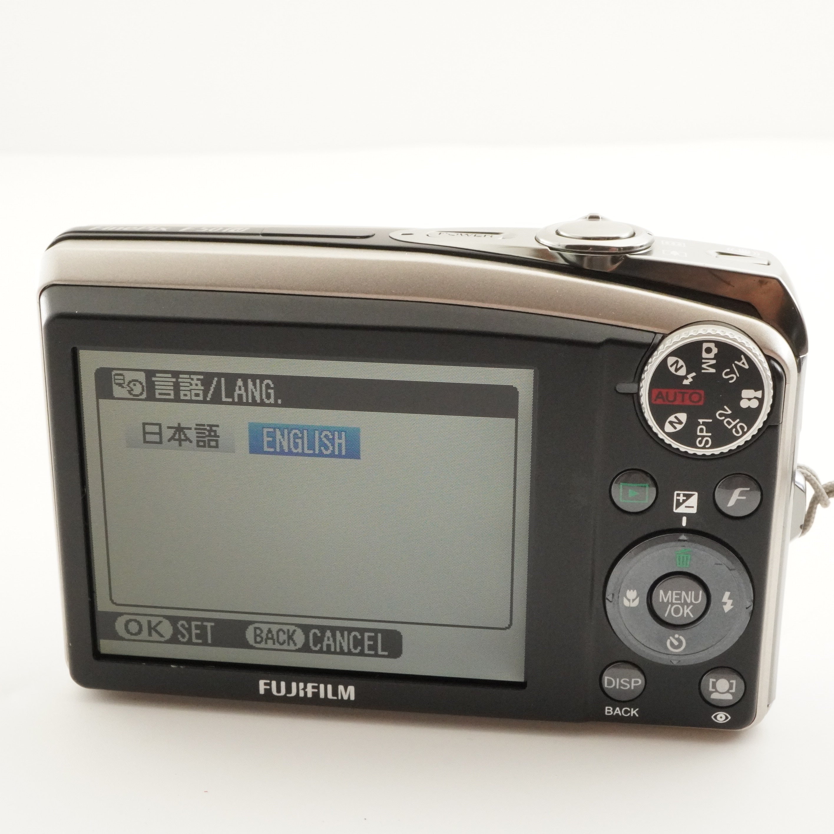 FUJIFILM FinePix F50fd Silver In Box +2GB SDCard Digital Camera