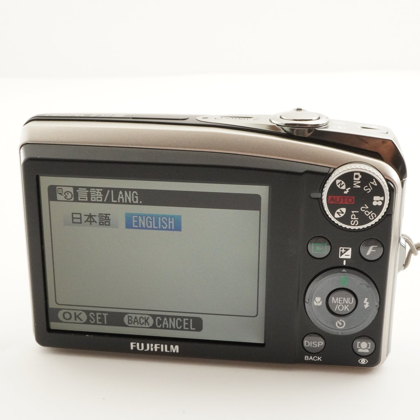 FUJIFILM FinePix F50fd Silver In Box +2GB SDCard Digital Camera from Japan #8368