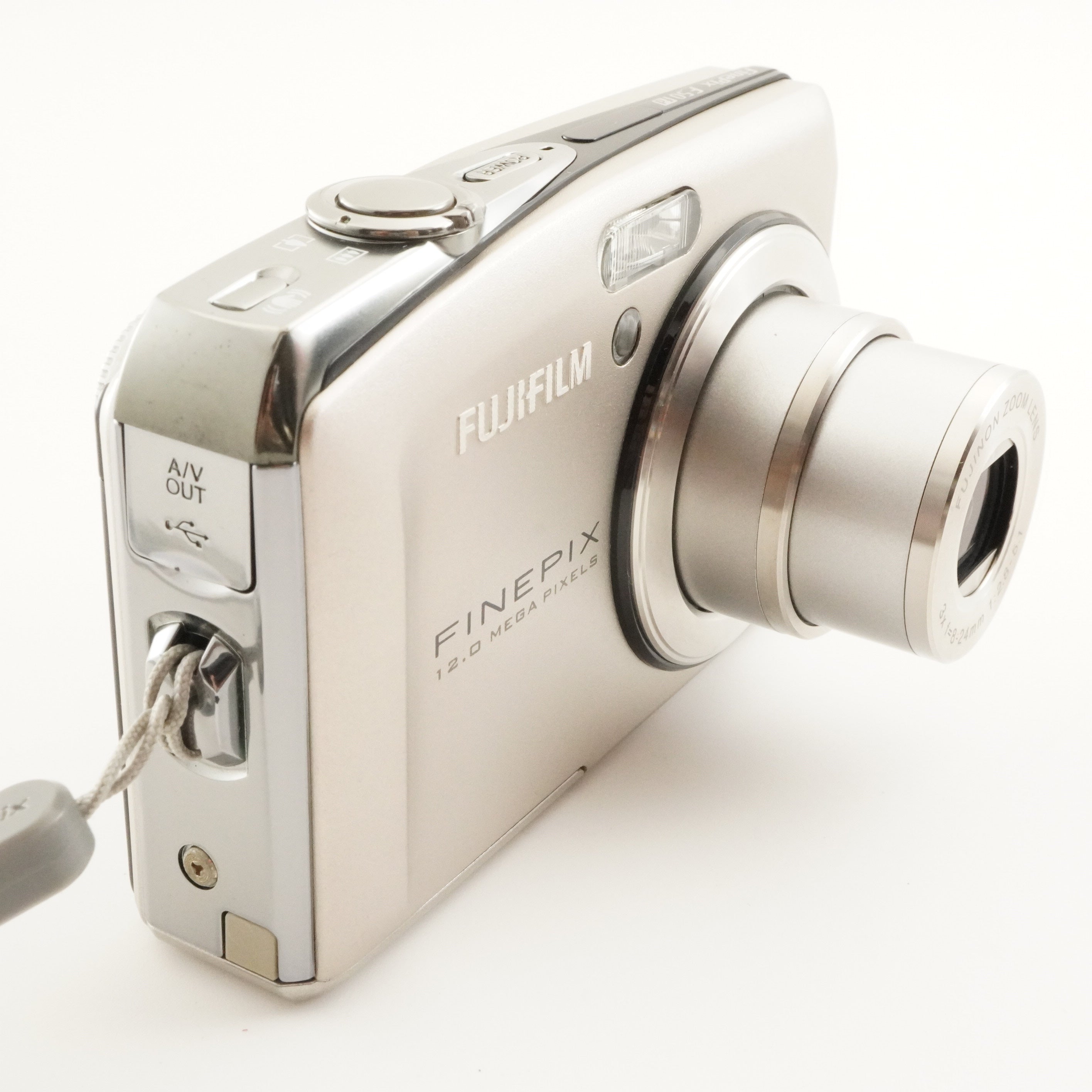 FUJIFILM FinePix F50fd Silver In Box +2GB SDCard Digital Camera