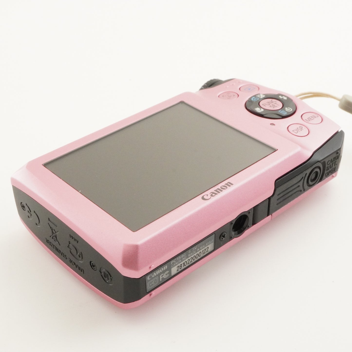 Canon PowerShot A3200 IS Pink In Box +4GB SDCard Digital Camera from Japan#8376