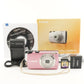 Canon PowerShot A3200 IS Pink In Box +4GB SDCard Digital Camera from Japan#8376