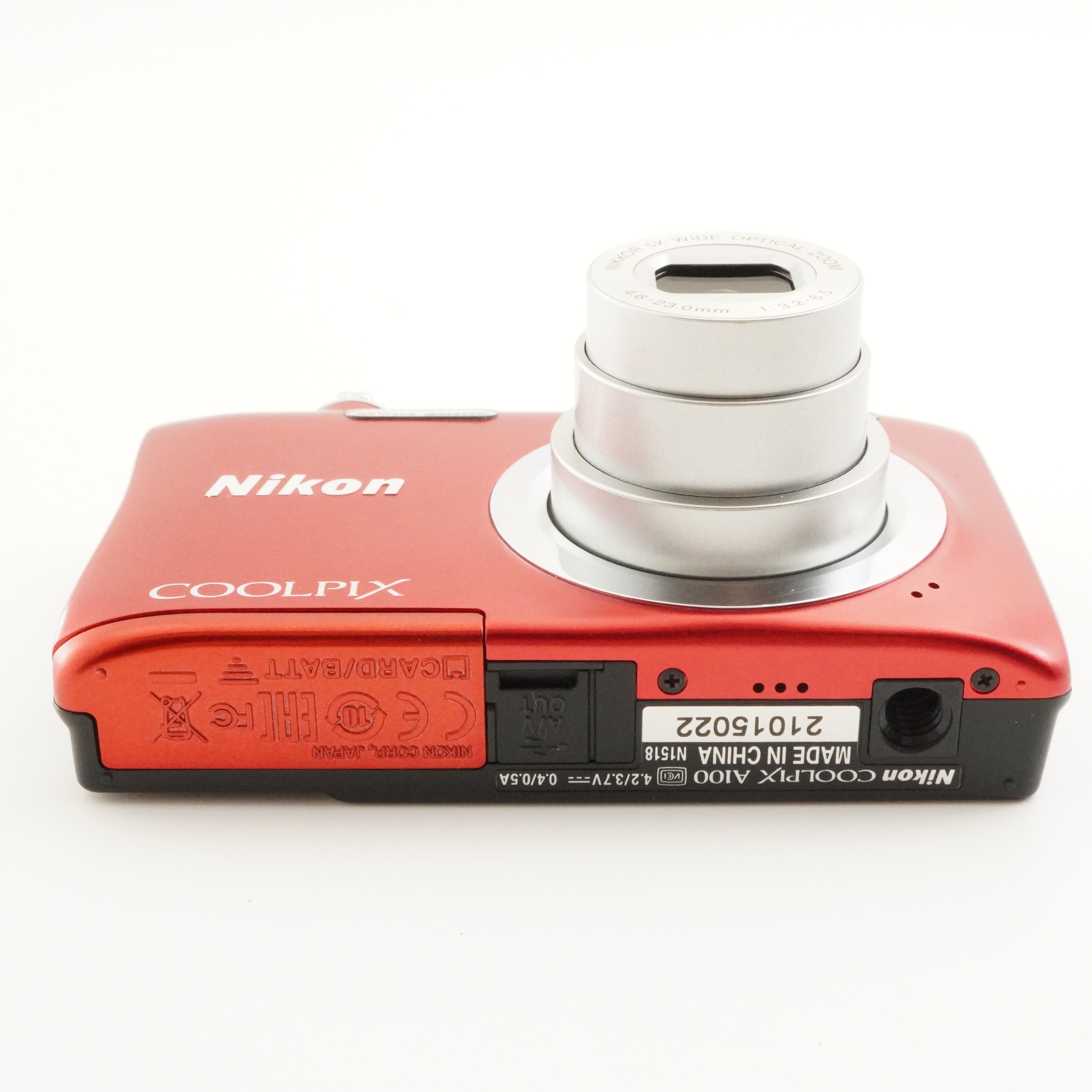 Nikon COOLPIX A100 赤色 New Nikon COOLPIX A100 Red Compact Digital Camera Japan Domestic
