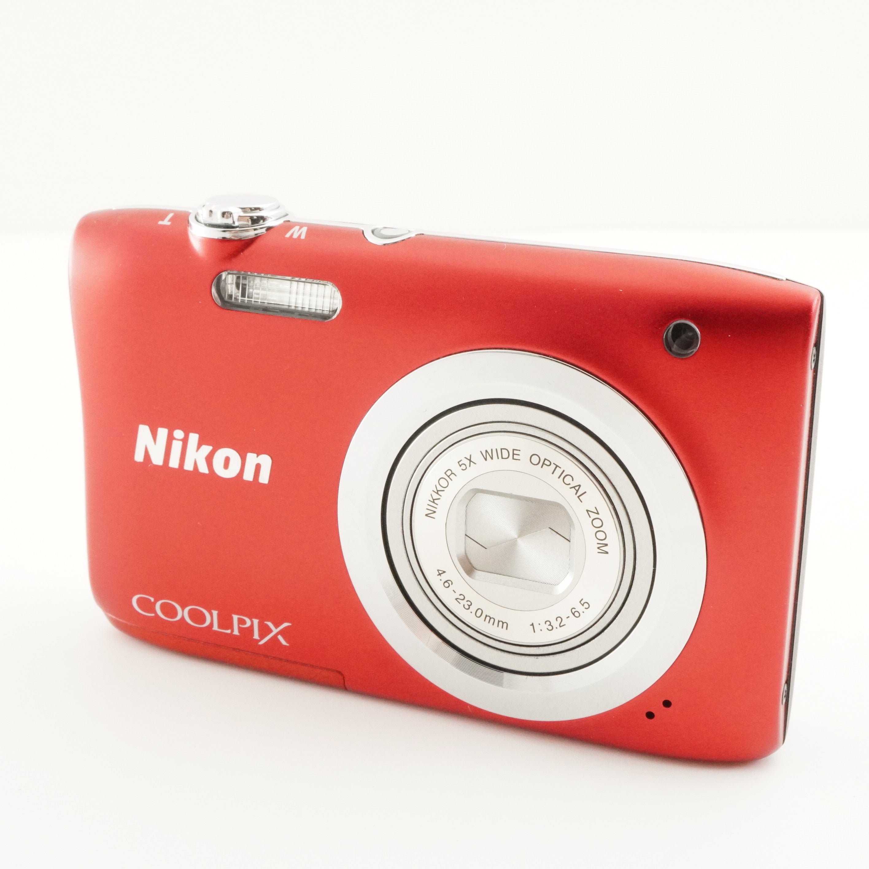 Nikon COOLPIX A100 Red In Box + 2GB SD Card Digital Camera from
