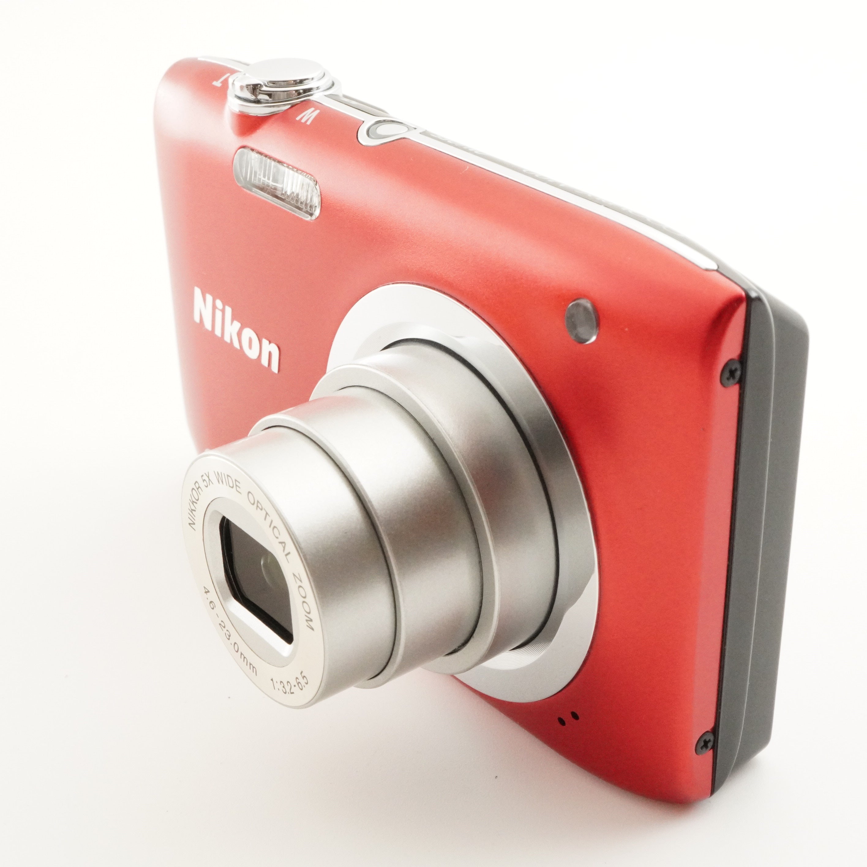 Nikon COOLPIX A100 Red In Box + 2GB SD Card Digital Camera from