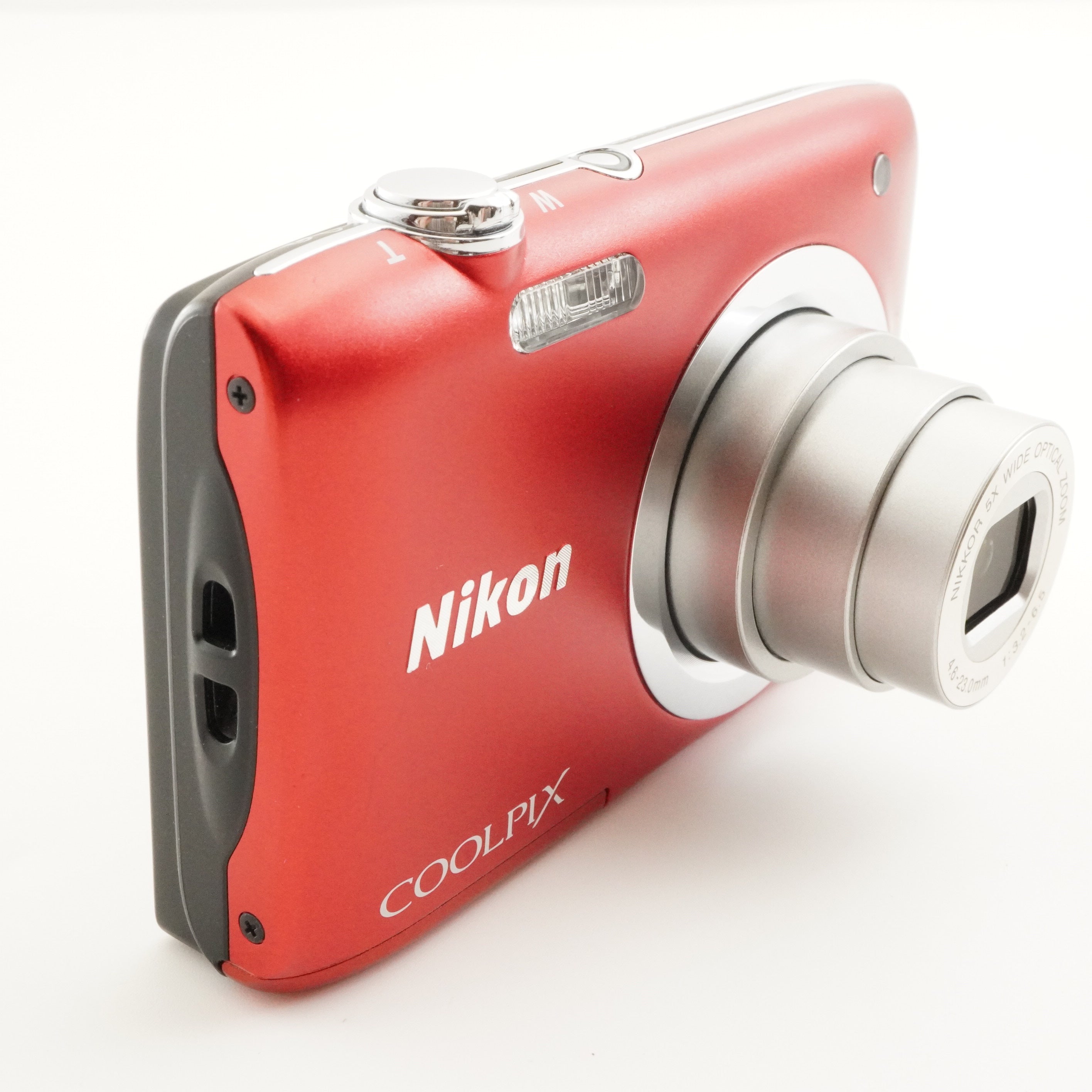 Nikon COOLPIX A100 Red In Box + 2GB SD Card Digital Camera from