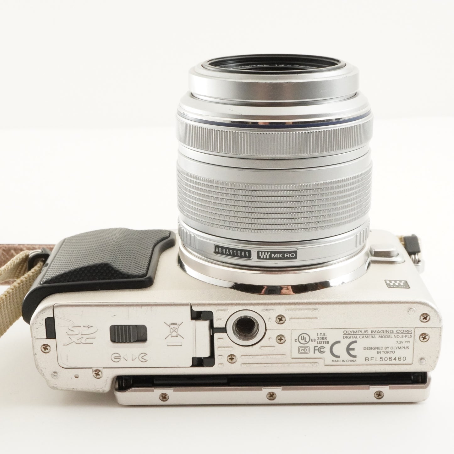 4,032 Shots! OLYMPUS PEN E-PL5 Silver +14-42mm +40-150mm +8GBSD from Japan #8384