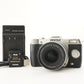 [210 Shots] PENTAX Q10 + 02 smc PENTAX 5-15mm Silver + 4GB SD from Japan #8404