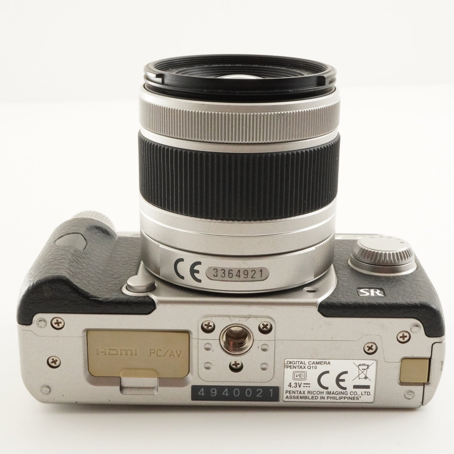 [210 Shots] PENTAX Q10 + 02 smc PENTAX 5-15mm Silver + 4GB SD from Japan #8404