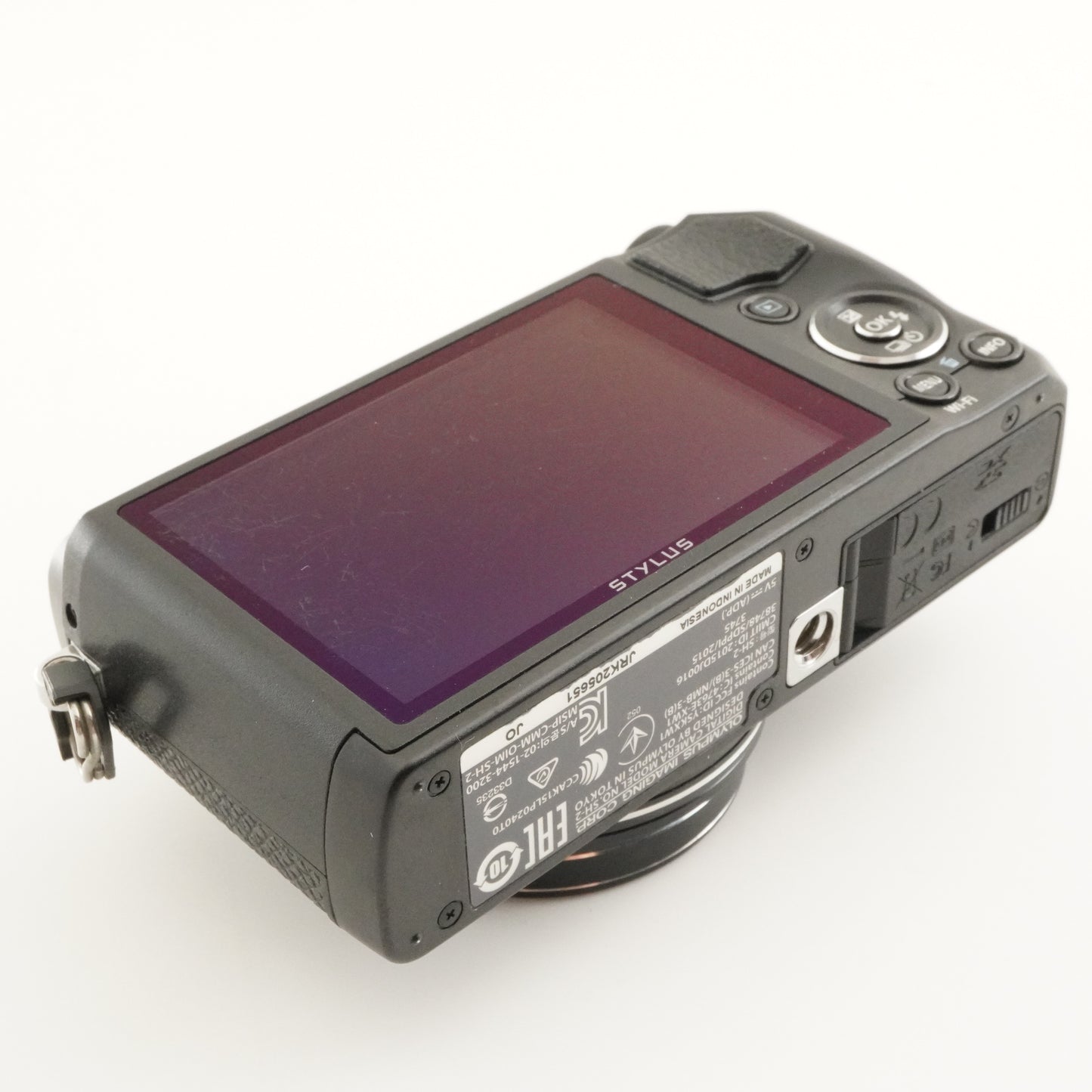 OLYMPUS STYLUS SH-2 Black With 4GB SDHC Card Digital Camera from Japan #8410