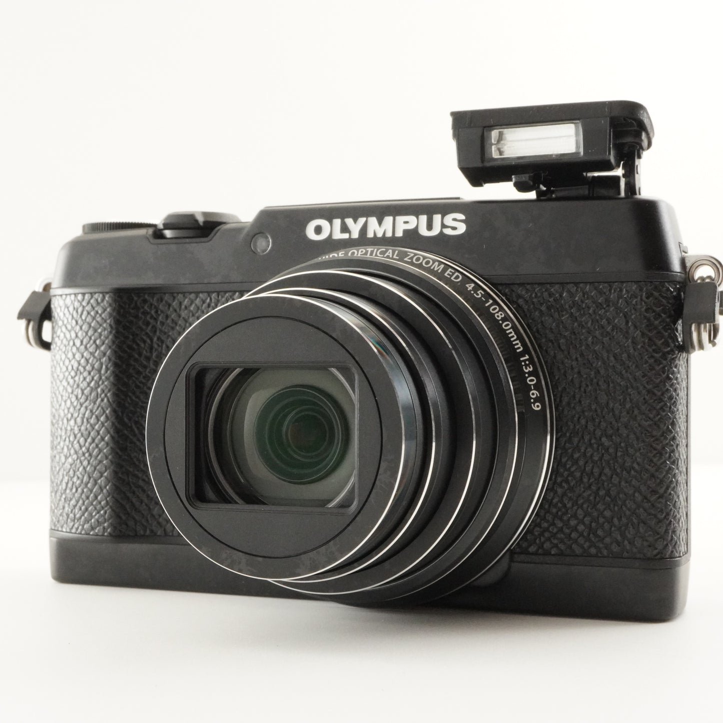 OLYMPUS STYLUS SH-2 Black With 4GB SDHC Card Digital Camera from Japan #8410