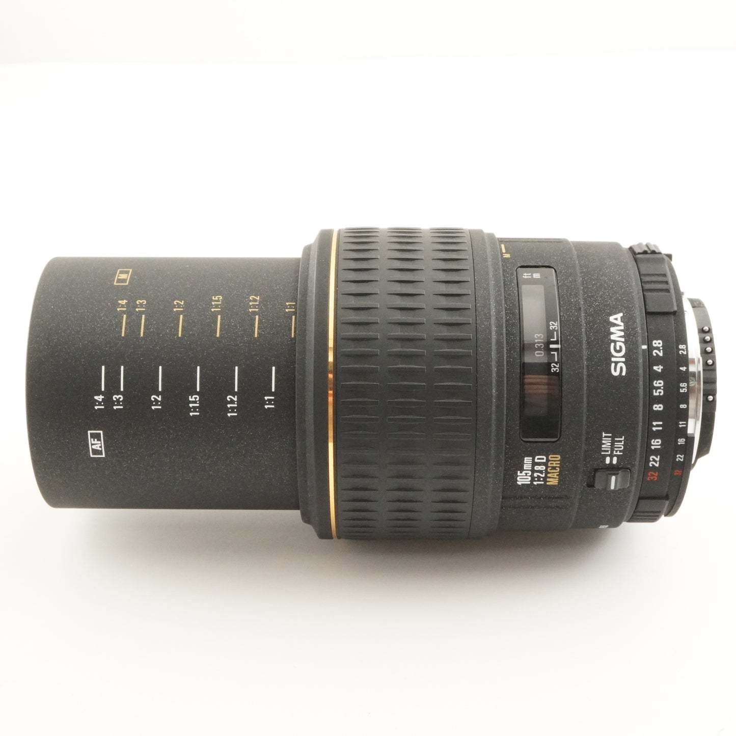 SIGMA 105mm F2.8 D EX MACRO For Nikon AF Prime Lens from Japan #8427