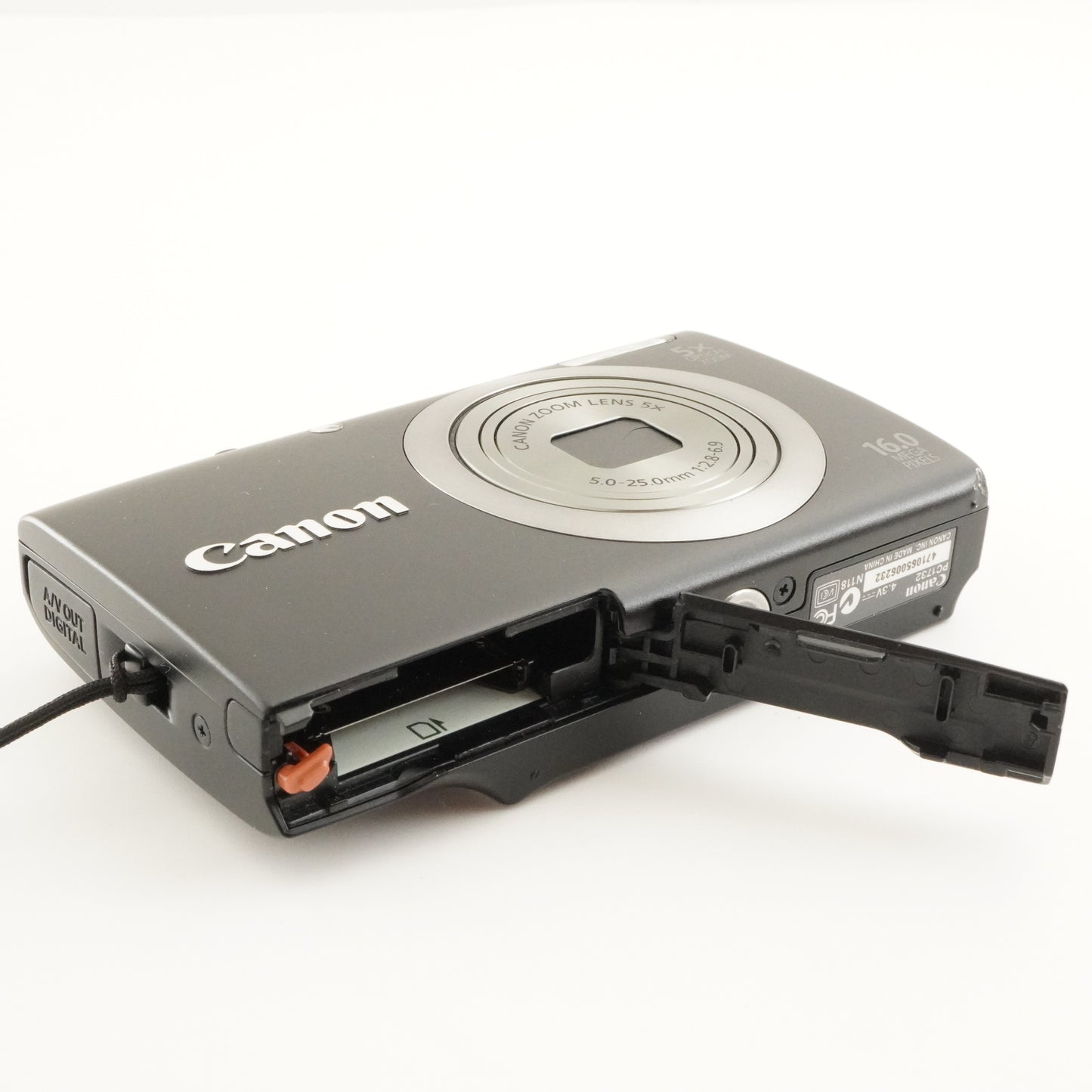 Canon PowerShot A2300 Black With 4GB SDHC Card Digital Camera from Japan #8431