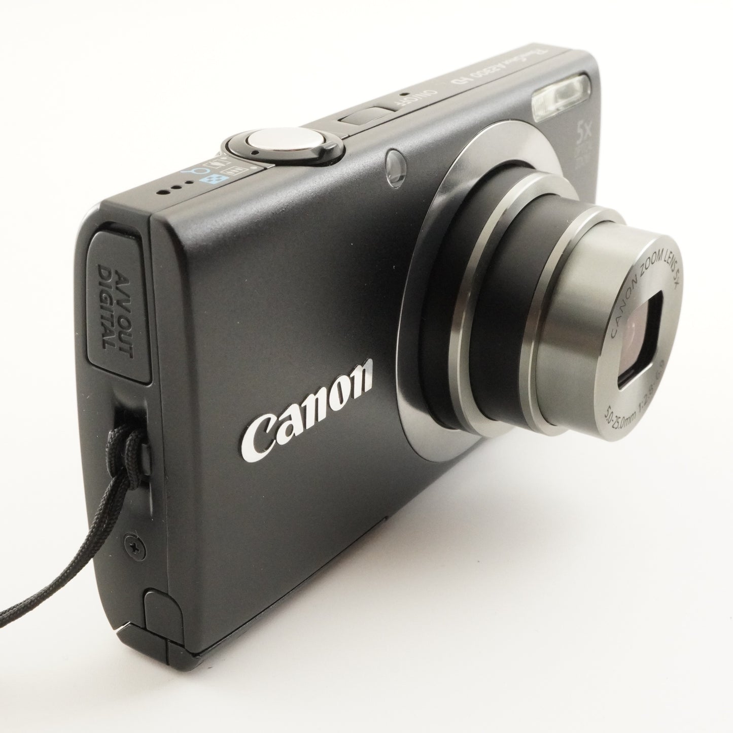 Canon PowerShot A2300 Black With 4GB SDHC Card Digital Camera from Japan #8431