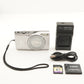 Canon IXY 640 Silver With 4GB SDHC Card Digital Camera from Japan #8433