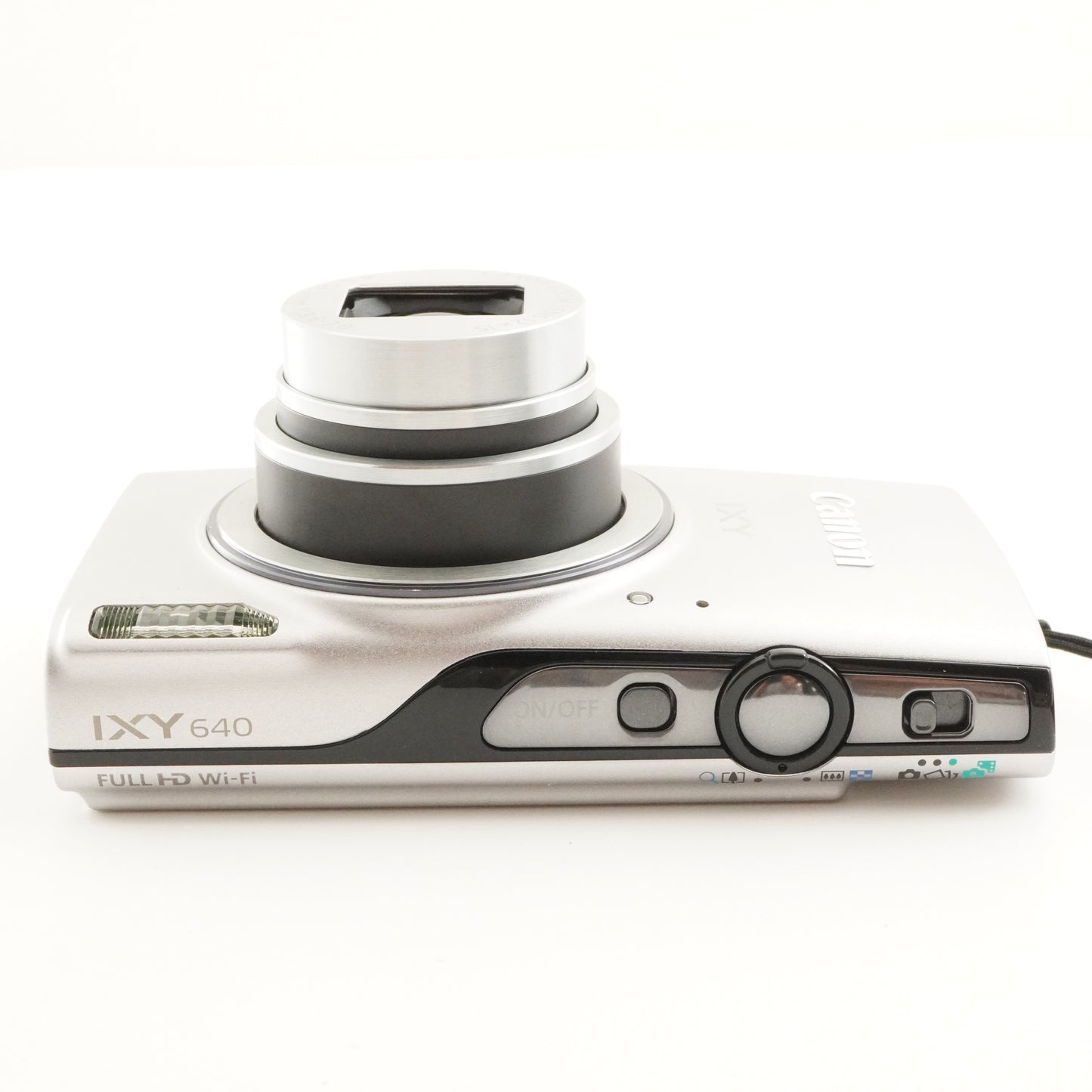 Canon IXY 640 Silver With 4GB SDHC Card Digital Camera from Japan #8433