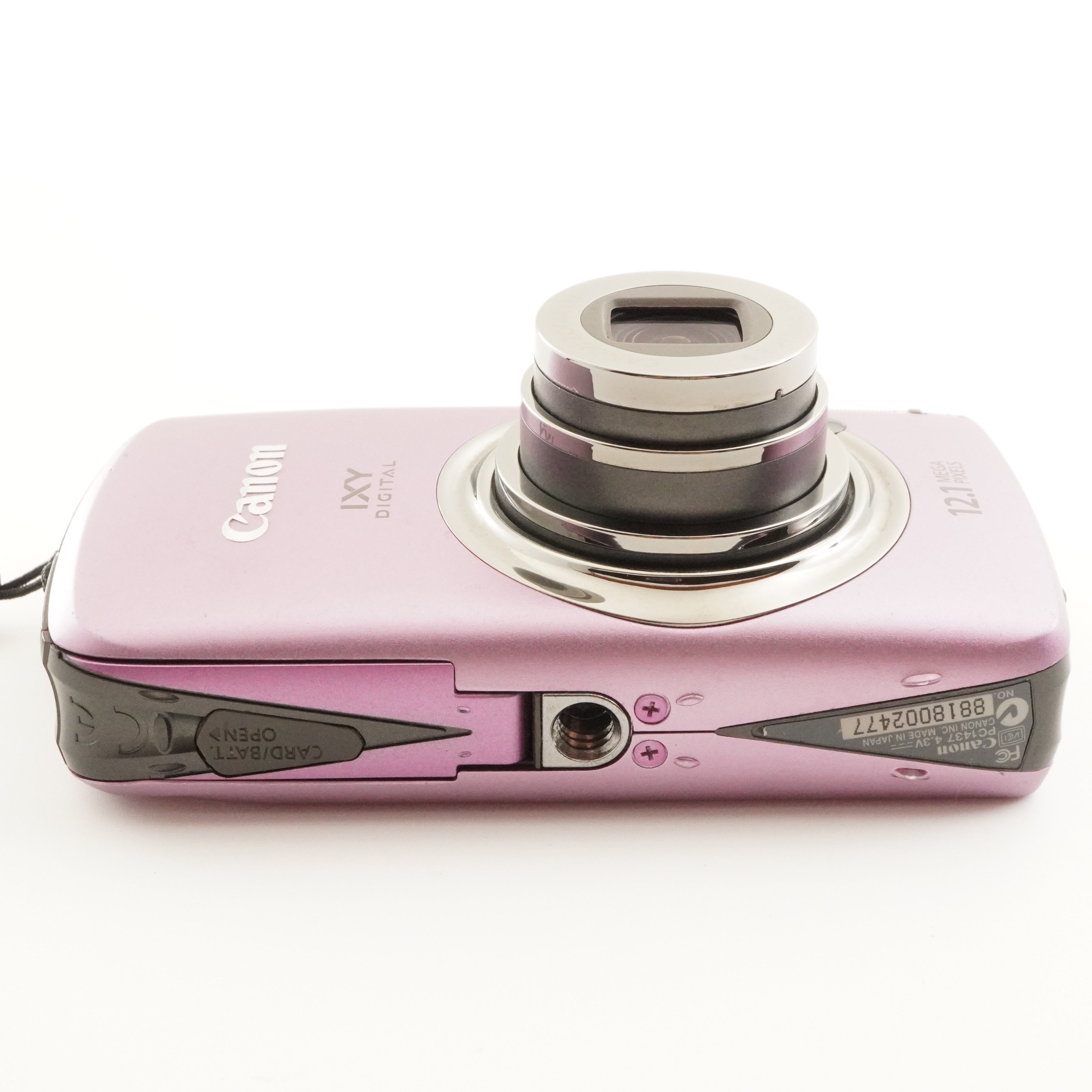 Canon IXY DIGITAL 930 IS Purple + 4GB SDHC Card Digital Camera