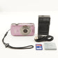 Canon IXY DIGITAL 930 IS Purple + 4GB SDHC Card Digital Camera from Japan #8438