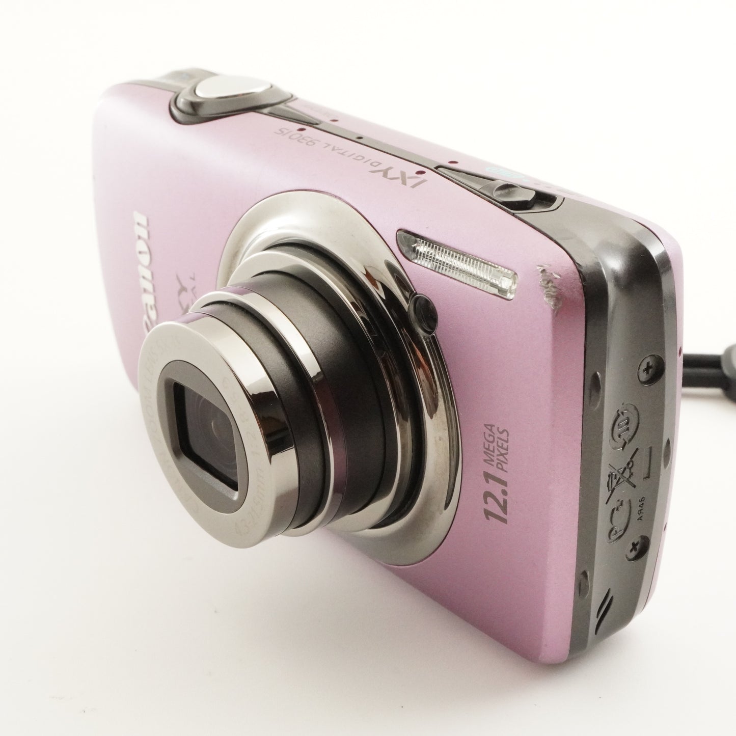 Canon IXY DIGITAL 930 IS Purple + 4GB SDHC Card Digital Camera from Japan #8438