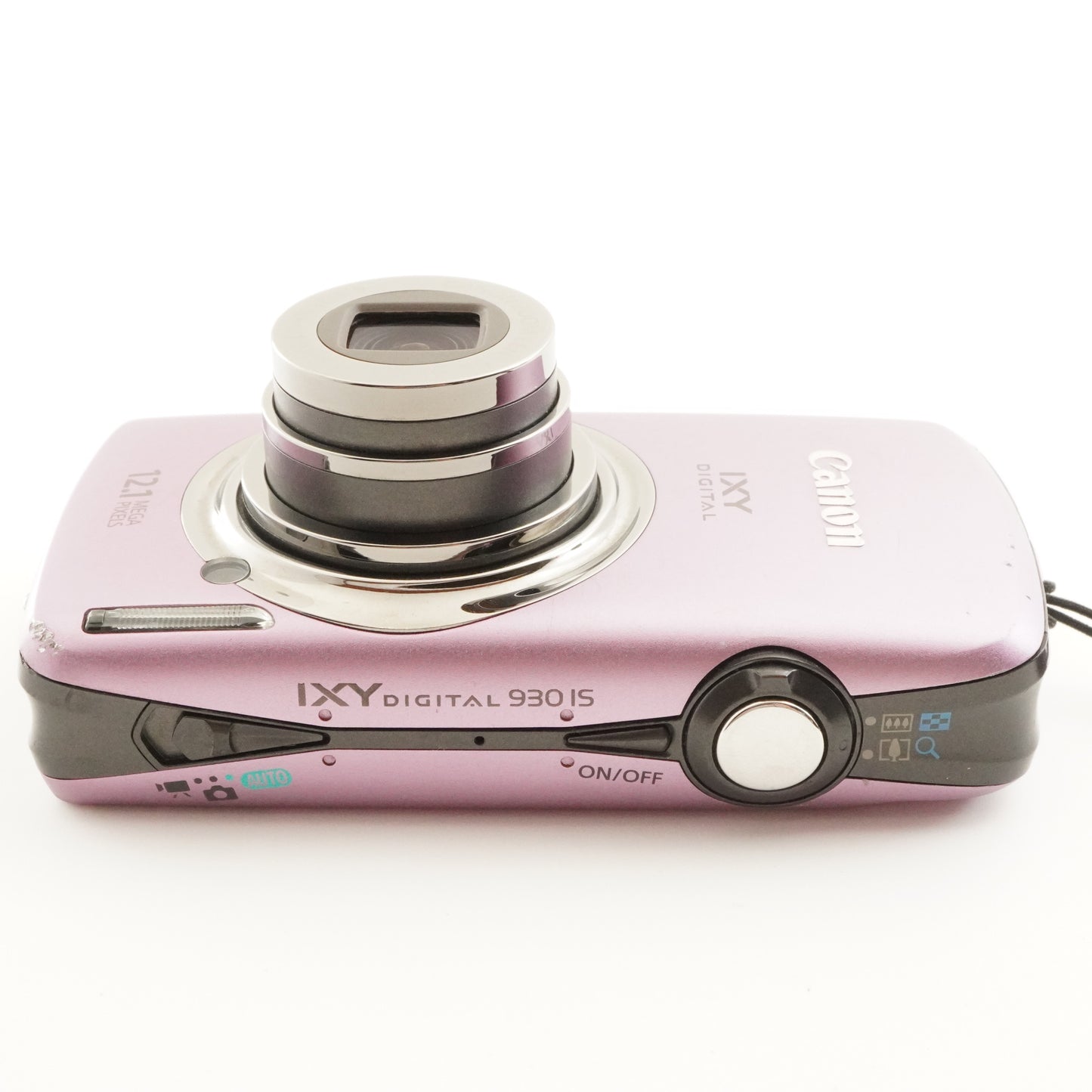 Canon IXY DIGITAL 930 IS Purple + 4GB SDHC Card Digital Camera from Japan #8438