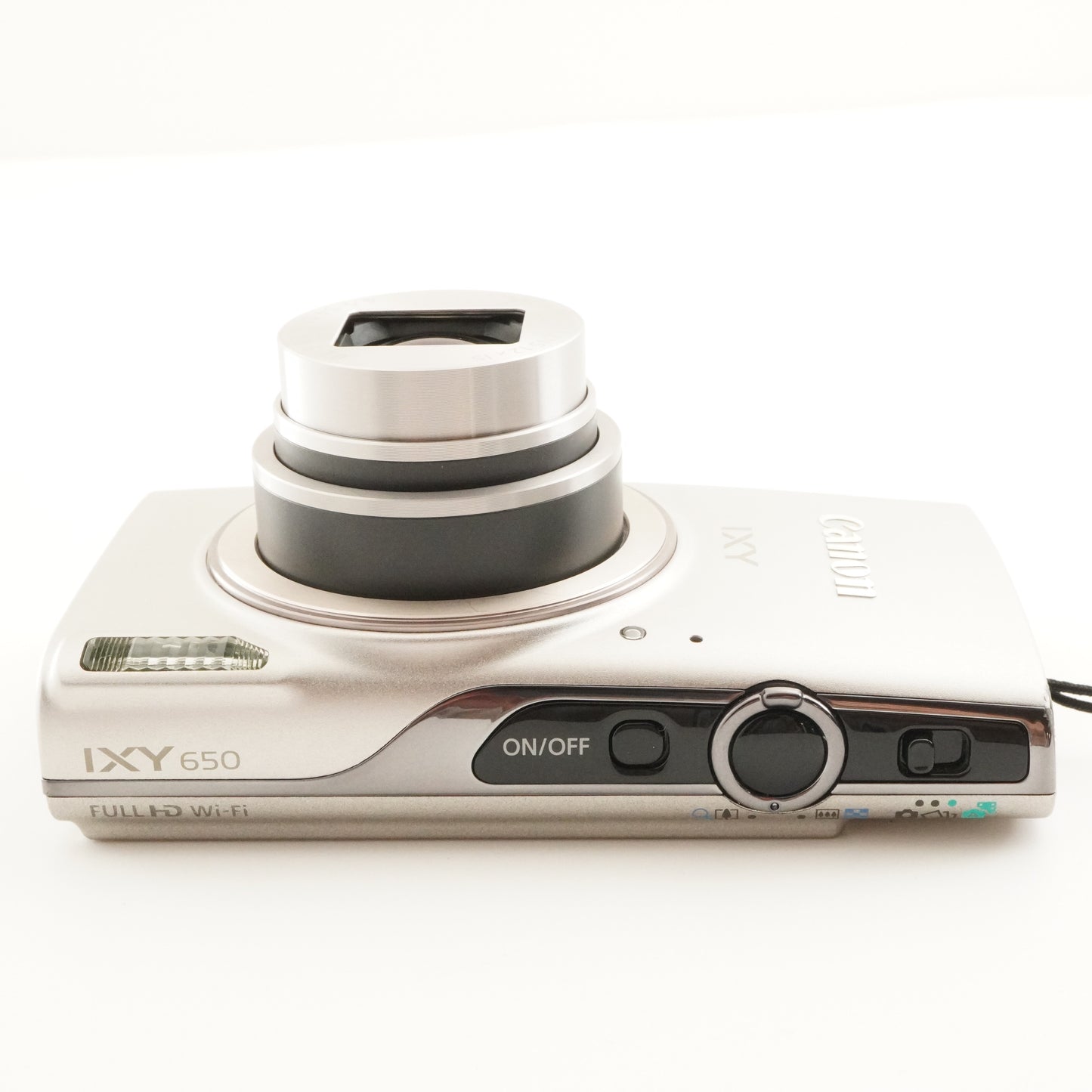 Canon IXY 650 Silver With 4GB SDHC Card Digital Camera from Japan #8439