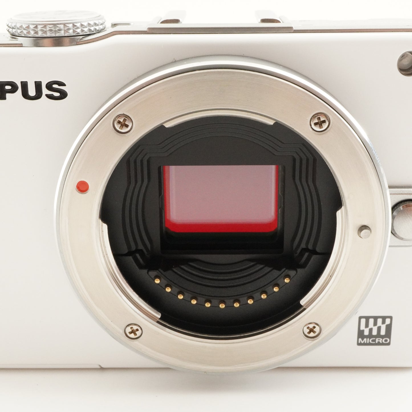 [3,500 Shots] OLYMPUS PEN Lite E-PL3 White +14-42+40-150+4GB SD from Japan #8464