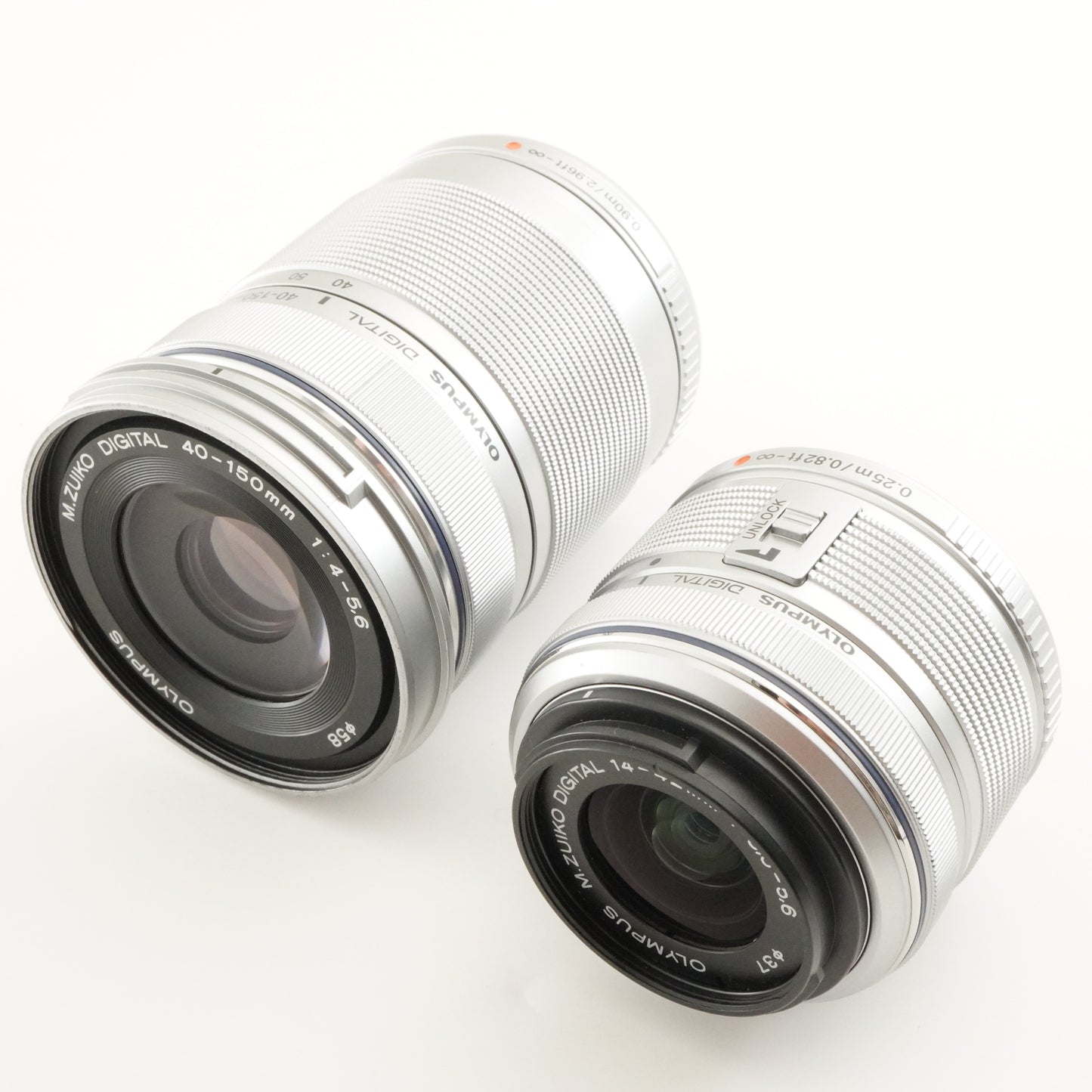 [3,500 Shots] OLYMPUS PEN Lite E-PL3 White +14-42+40-150+4GB SD from Japan #8464