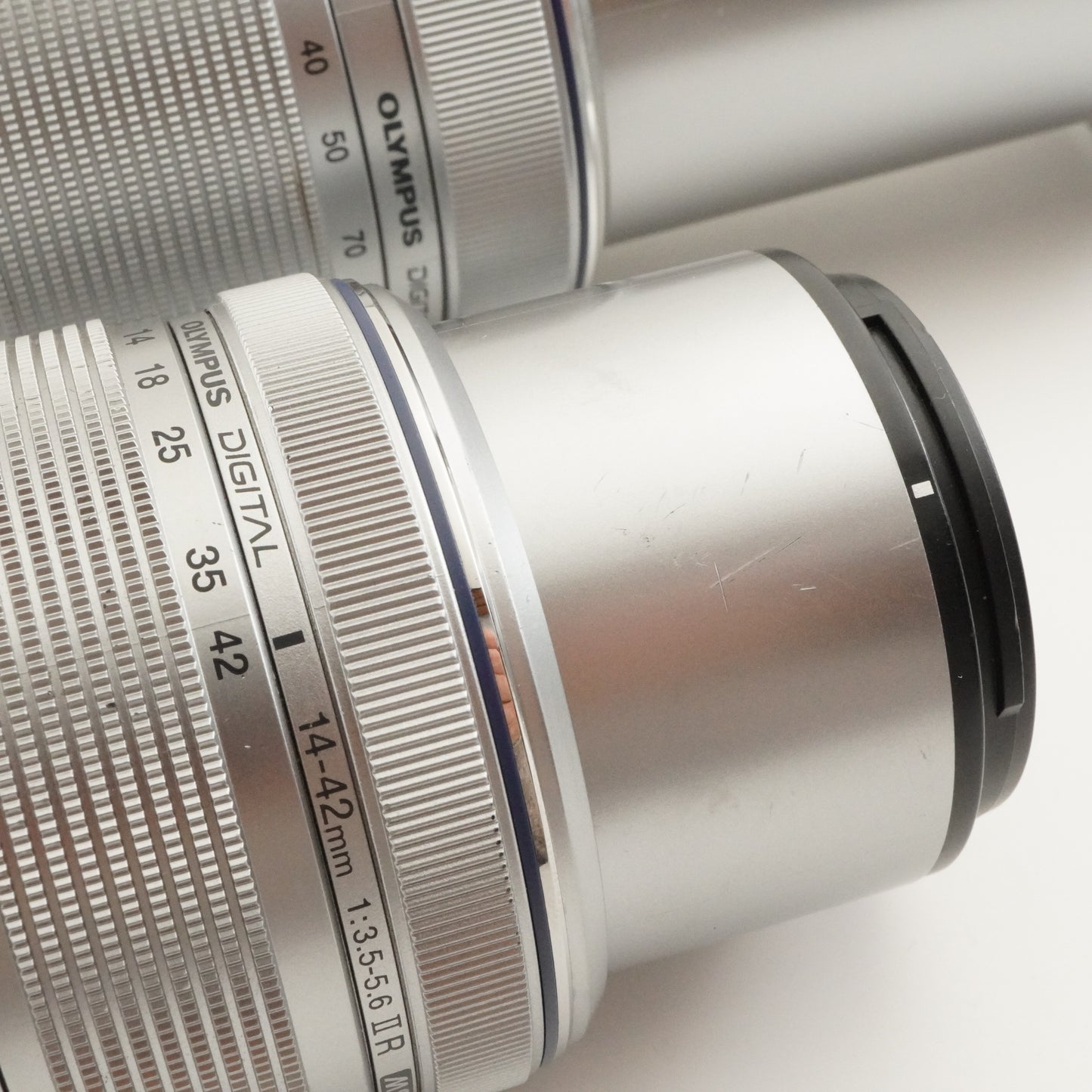 [3,500 Shots] OLYMPUS PEN Lite E-PL3 White +14-42+40-150+4GB SD from Japan #8464