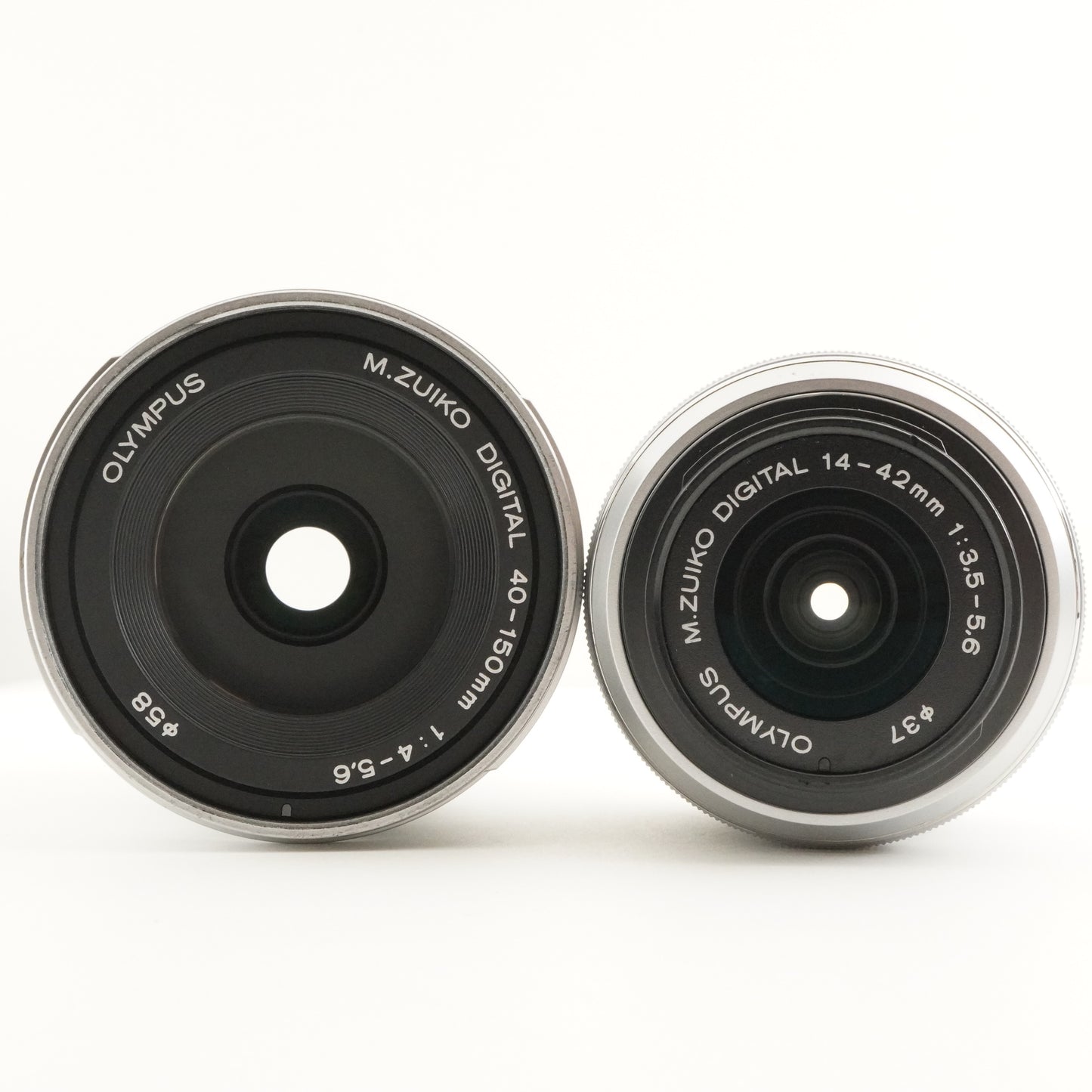 [3,500 Shots] OLYMPUS PEN Lite E-PL3 White +14-42+40-150+4GB SD from Japan #8464