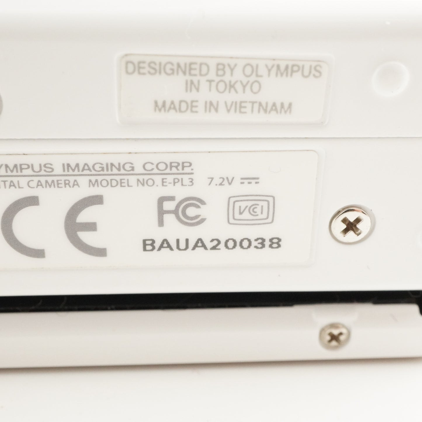 [3,500 Shots] OLYMPUS PEN Lite E-PL3 White +14-42+40-150+4GB SD from Japan #8464