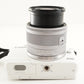 Canon EOS M10 White +EF-M 15-45mm F3.5-6.3 IS STM +4GB SDHCCard from Japan #8545