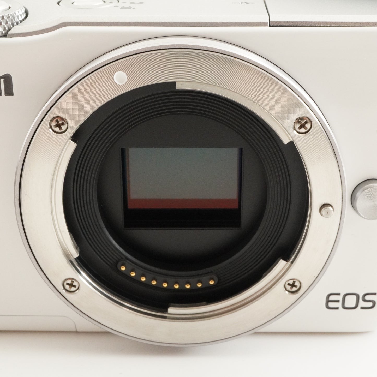 Canon EOS M10 White +EF-M 15-45mm F3.5-6.3 IS STM +4GB SDHCCard from Japan #8545