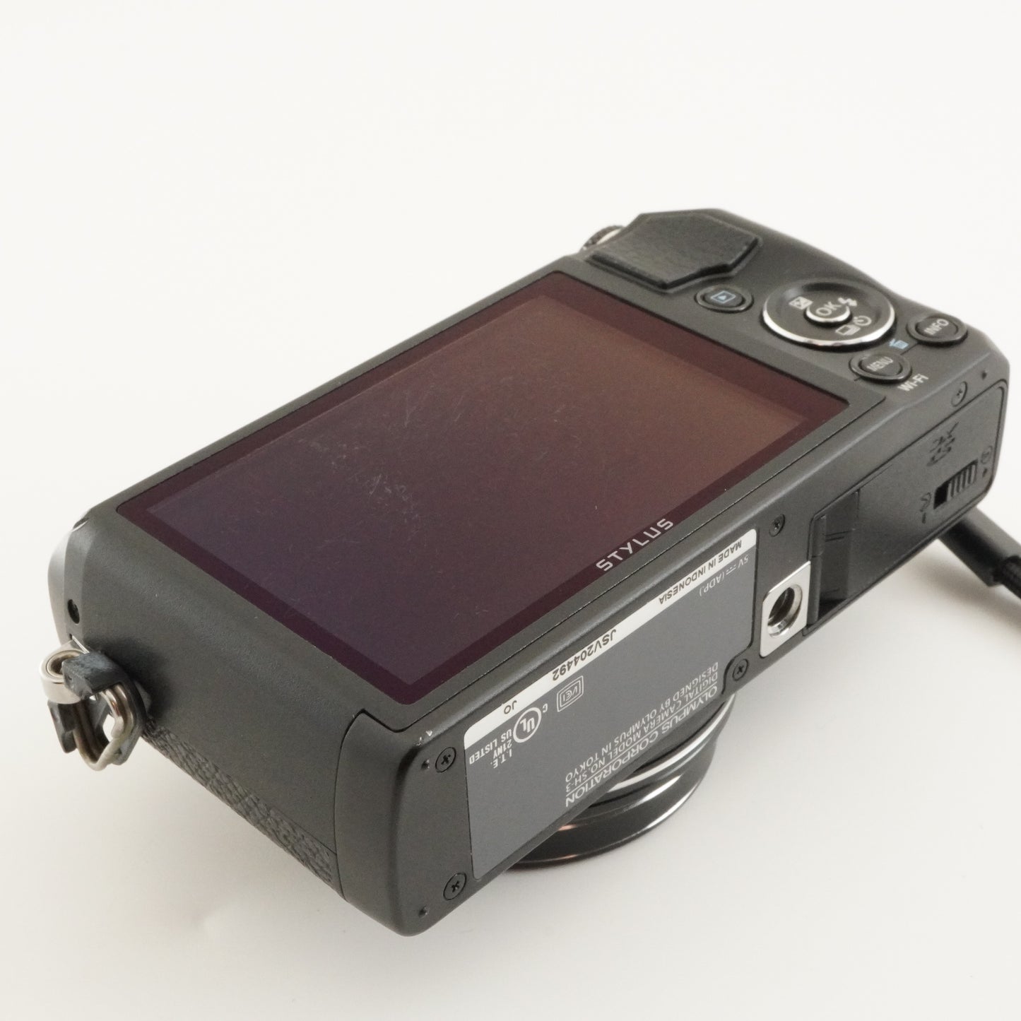 OLYMPUS STYLUS SH-3 Black With 4GB SDHC Card Digital Camera from Japan #8557