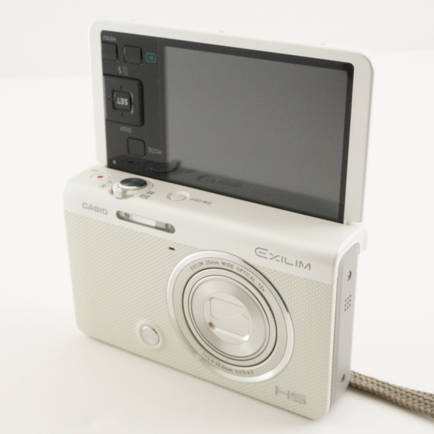 CASIO EXILIM EX-ZR50 White In Box + 4GB SDHCCard Digital Camera from Japan #8558