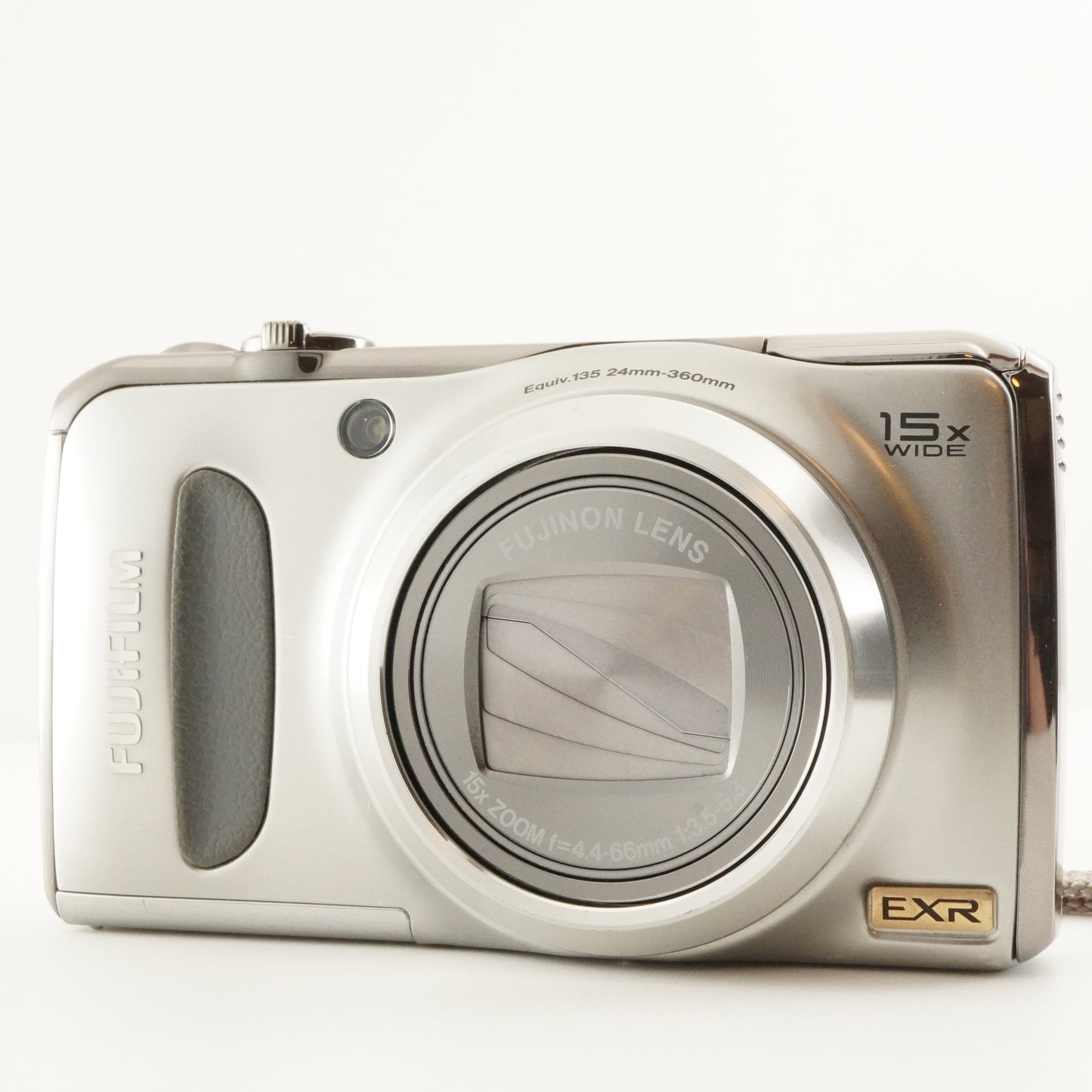 FUJIFILM FinePix F300 EXR Silver + 4GB SDHC Card Digital Camera from Japan #8560