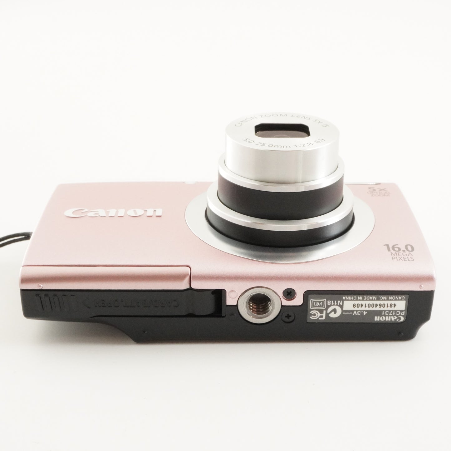 Canon PowerShot A2400 IS Pink With 4GB SDHC Card Digital Camera from Japan #8570