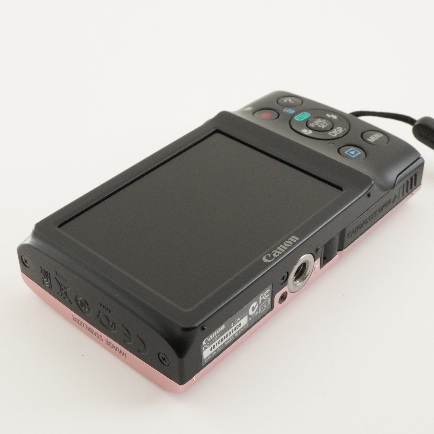 Canon PowerShot A2400 IS Pink With 4GB SDHC Card Digital Camera from Japan #8570