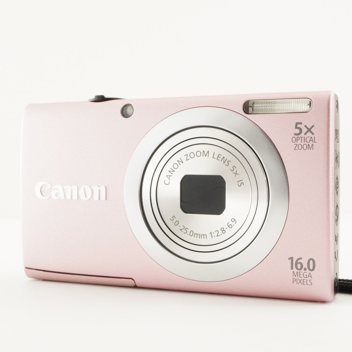 Canon PowerShot A2400 IS Pink With 4GB SDHC Card Digital Camera from Japan #8570