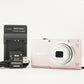 Canon PowerShot A2400 IS Pink With 4GB SDHC Card Digital Camera from Japan #8570