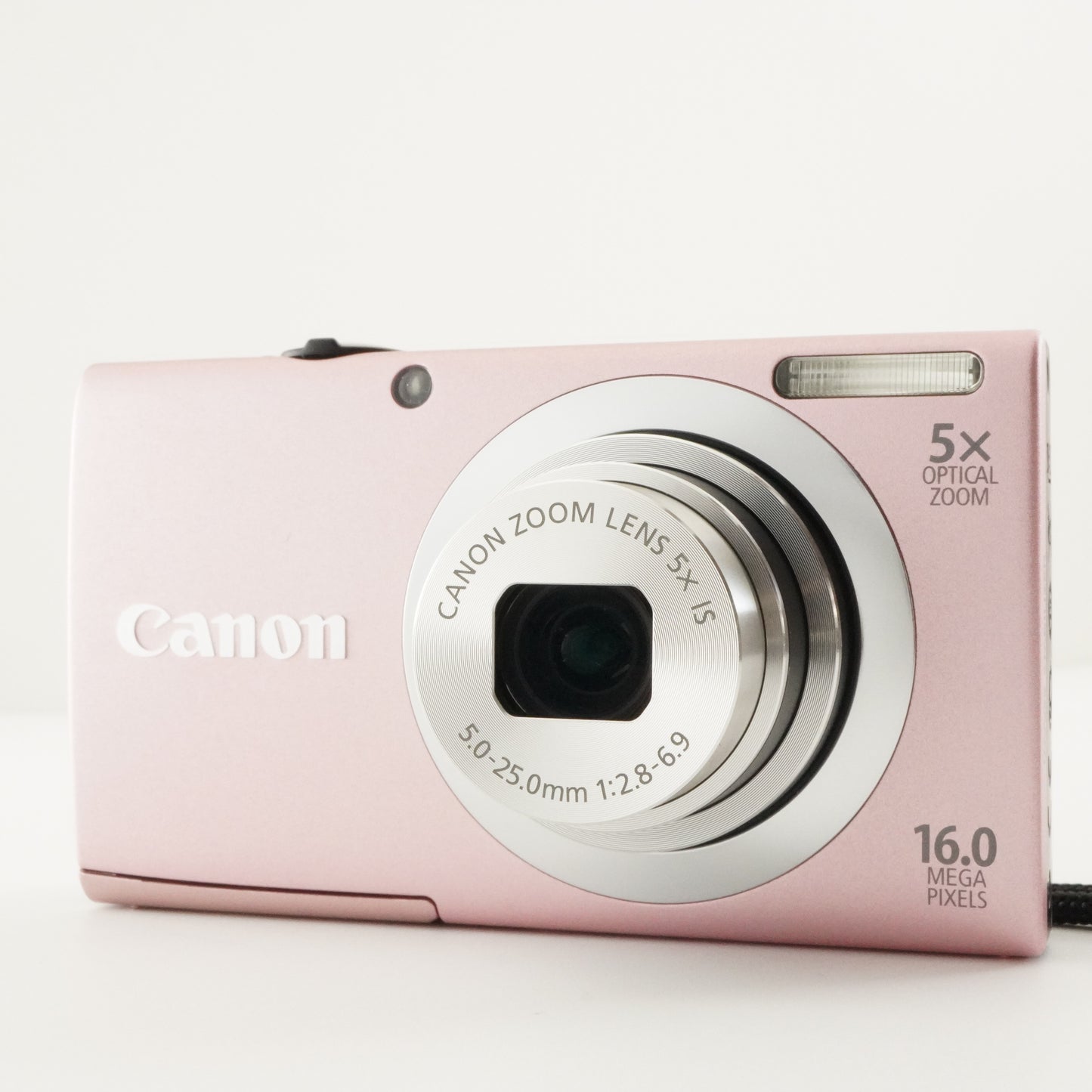Canon PowerShot A2400 IS Pink With 4GB SDHC Card Digital Camera from Japan #8570