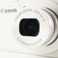 Canon PowerShot S200 White With 4GB SDHC Card Digital Camera from Japan #8571