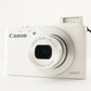 Canon PowerShot S200 White With 4GB SDHC Card Digital Camera from Japan #8571
