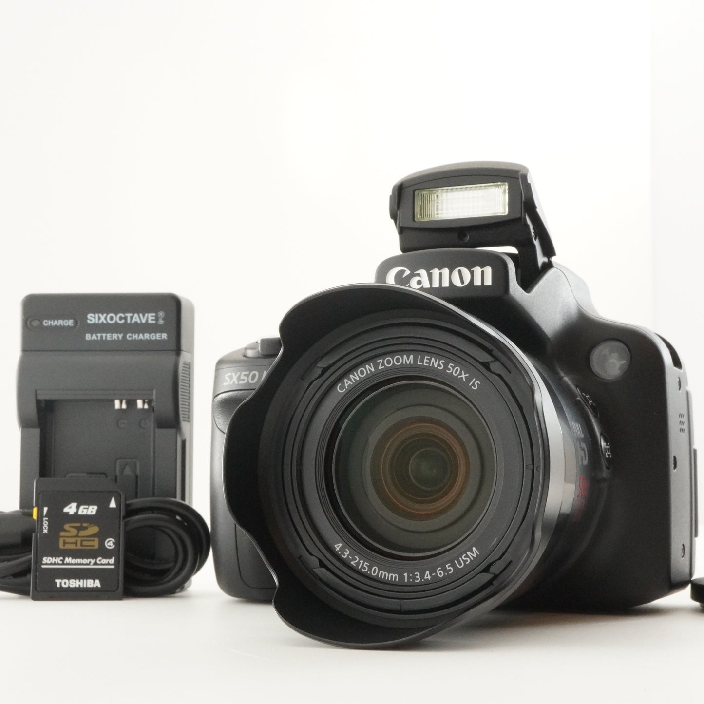 Canon PowerShot SX50 HS With 4GB SDHC Card Digital Camera from Japan #8572